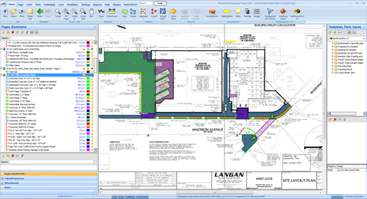 Sitework Takeoff